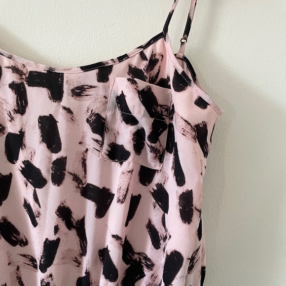 BANANA REPUBLIC Pink Patterned Dress - Picture 3 of 10